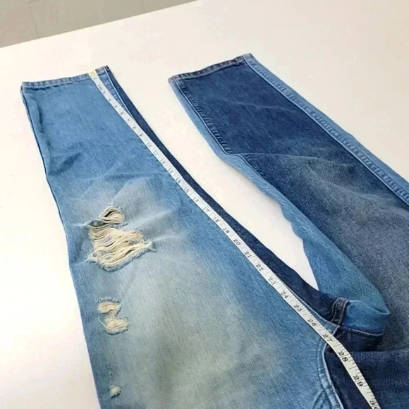 REVICE Blue High Rise Jeans - Picture 6 of 13